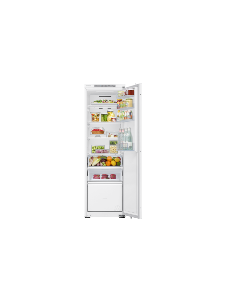White 270L Slimline integrated larder fridge with SpaceMax - Samsung BRD27600EWW/EU