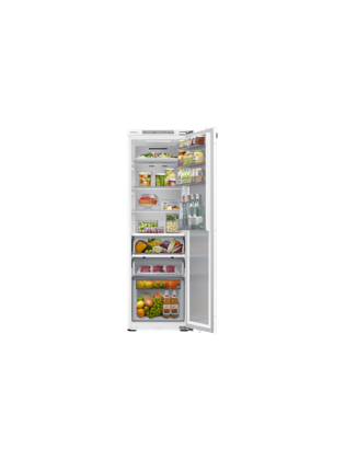 White 289L Slimline integrated larder fridge with SpaceMax - Samsung BRR29723EWW