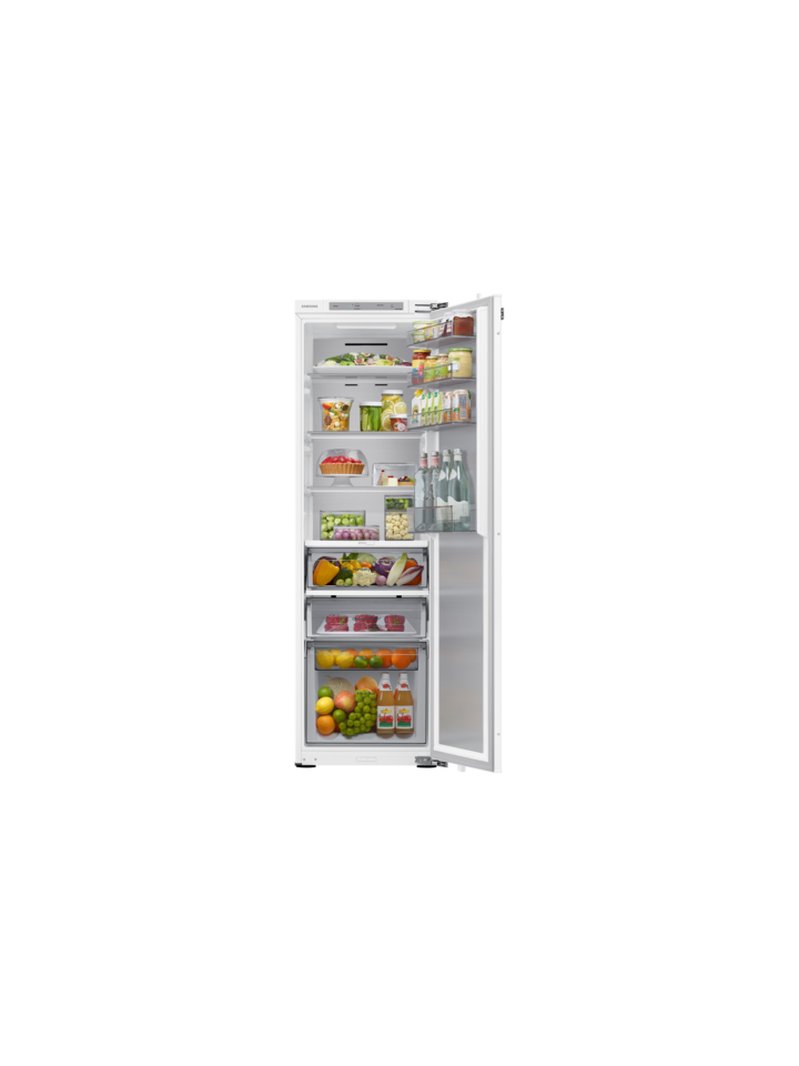 White 289L Slimline integrated larder fridge with SpaceMax - Samsung BRR29723EWW/EU