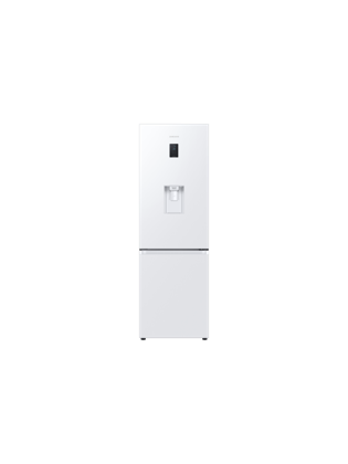 White 341L fridge freezer with SpaceMax - Samsung RB34C652DWW