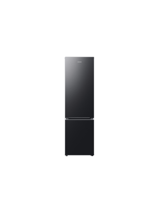 Black 387L fridge freezer with SpaceMax - Samsung RB38C607AB1