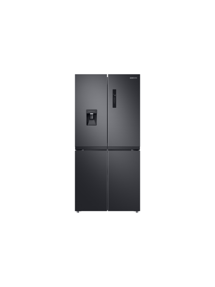 Black 488L French door fridge freezer with SpaceMax - Samsung RF48A401EB4/EU