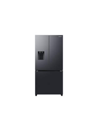 Black 495L integrated French door fridge freezer with AI Energy Mode - Samsung RF50C532EB1