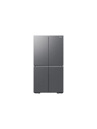 Silver 649L French door fridge freezer with AI Energy Mode - Samsung RF59C70TES9