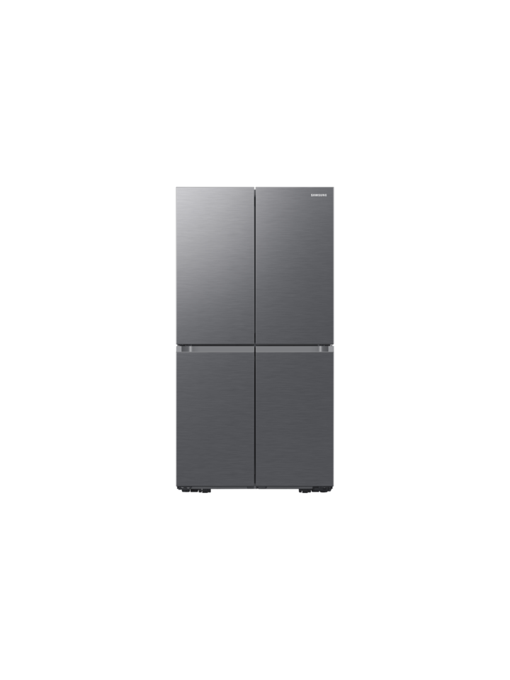 Silver 649L French door fridge freezer with AI Energy Mode - Samsung RF59C70TES9/EU