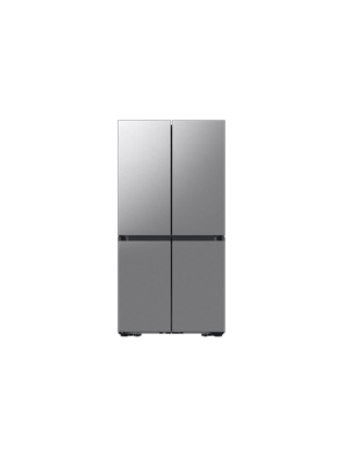 Silver 669L French door fridge freezer with AI Energy Mode - Samsung RM70F67RDR