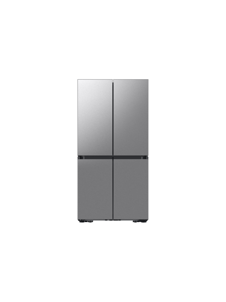 Silver 669L French door fridge freezer with AI Energy Mode - Samsung RM70F67RDR/EU