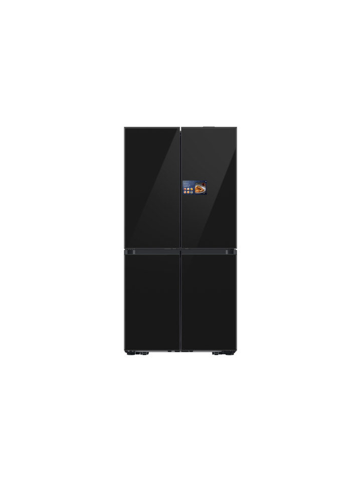 Black 654L French door fridge freezer with AI Energy Mode - Samsung RM90F67CEC/EU