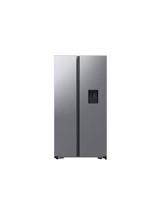 Silver 578L American-style fridge freezer with AI Energy Mode - Samsung RS57DG410EM9