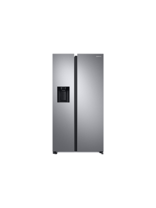 Silver 635L American-style fridge freezer with SpaceMax - Samsung RS68A884CSL