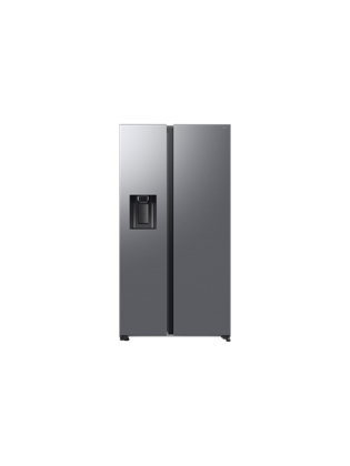 Silver 640L American-style fridge freezer with AI Energy Mode - Samsung RS70F65KET