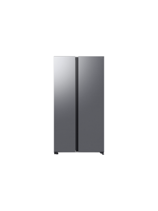 Silver 652L American-style fridge freezer with AI Energy Mode - Samsung RS70F67QCT