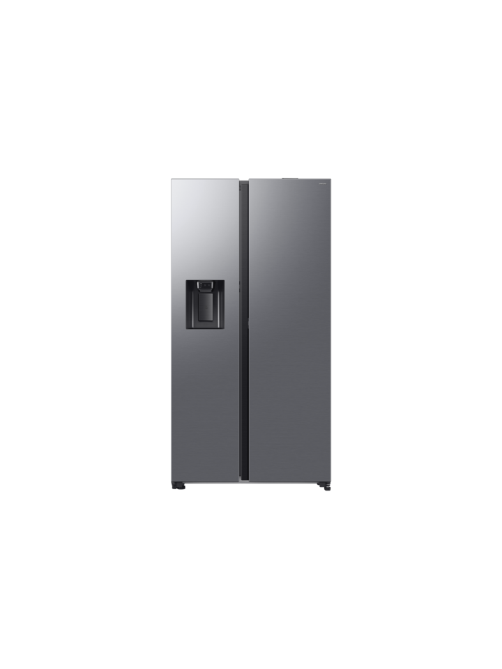 Silver 634L American-style fridge freezer with AI Energy Mode - Samsung RS80F66KBT/EU