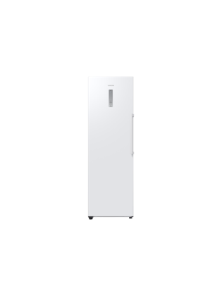 White 323L tall upright freezer with SpaceMax - Samsung RZ32C7BDEWW