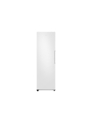 White 323L tall upright freezer with SpaceMax - Samsung RZ40H32PEV